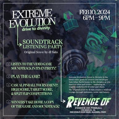 Extreme Evolution: Drive to Divinity Listening Party