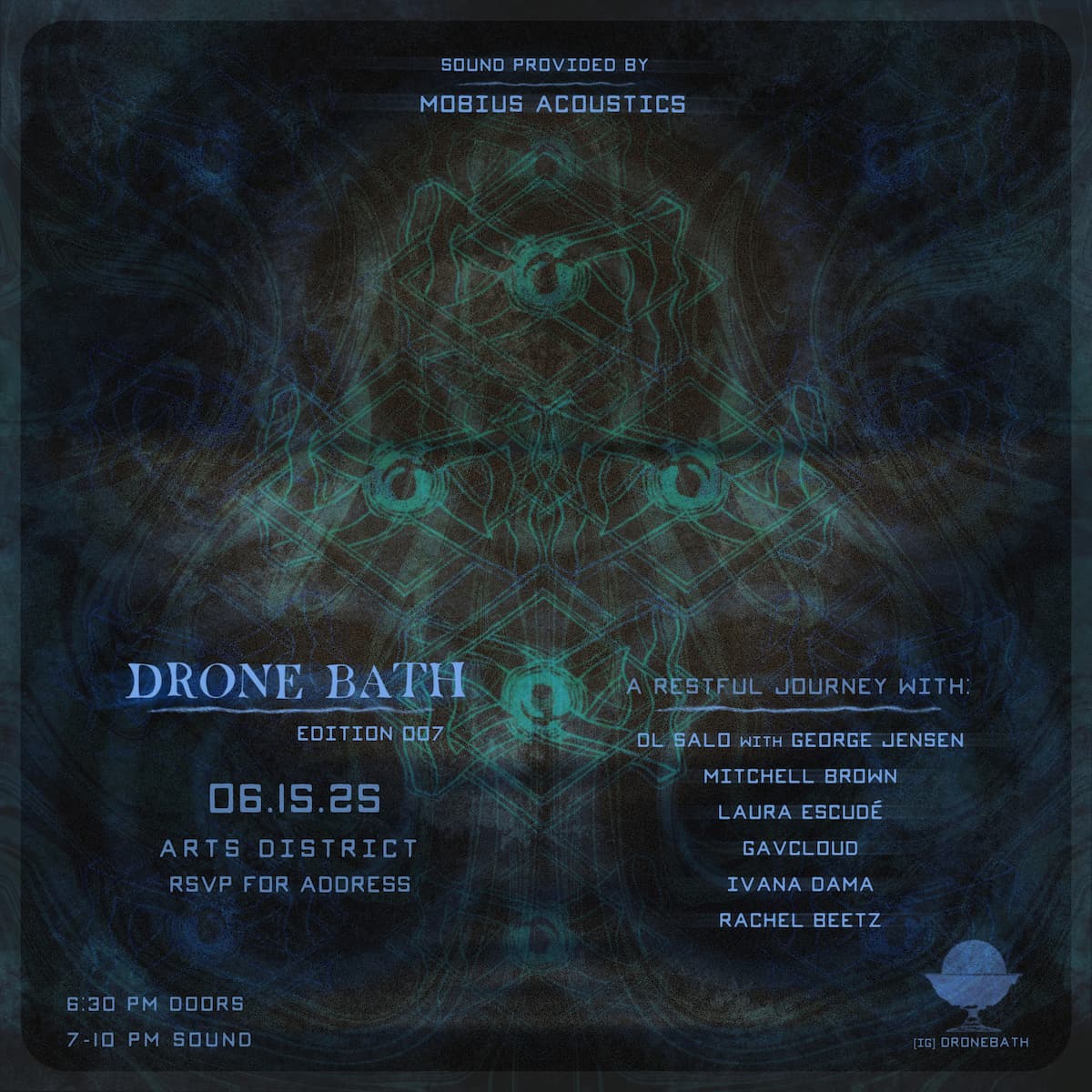 dl Salo at DRONEBATH 007 in Los Angeles June 15, 2025