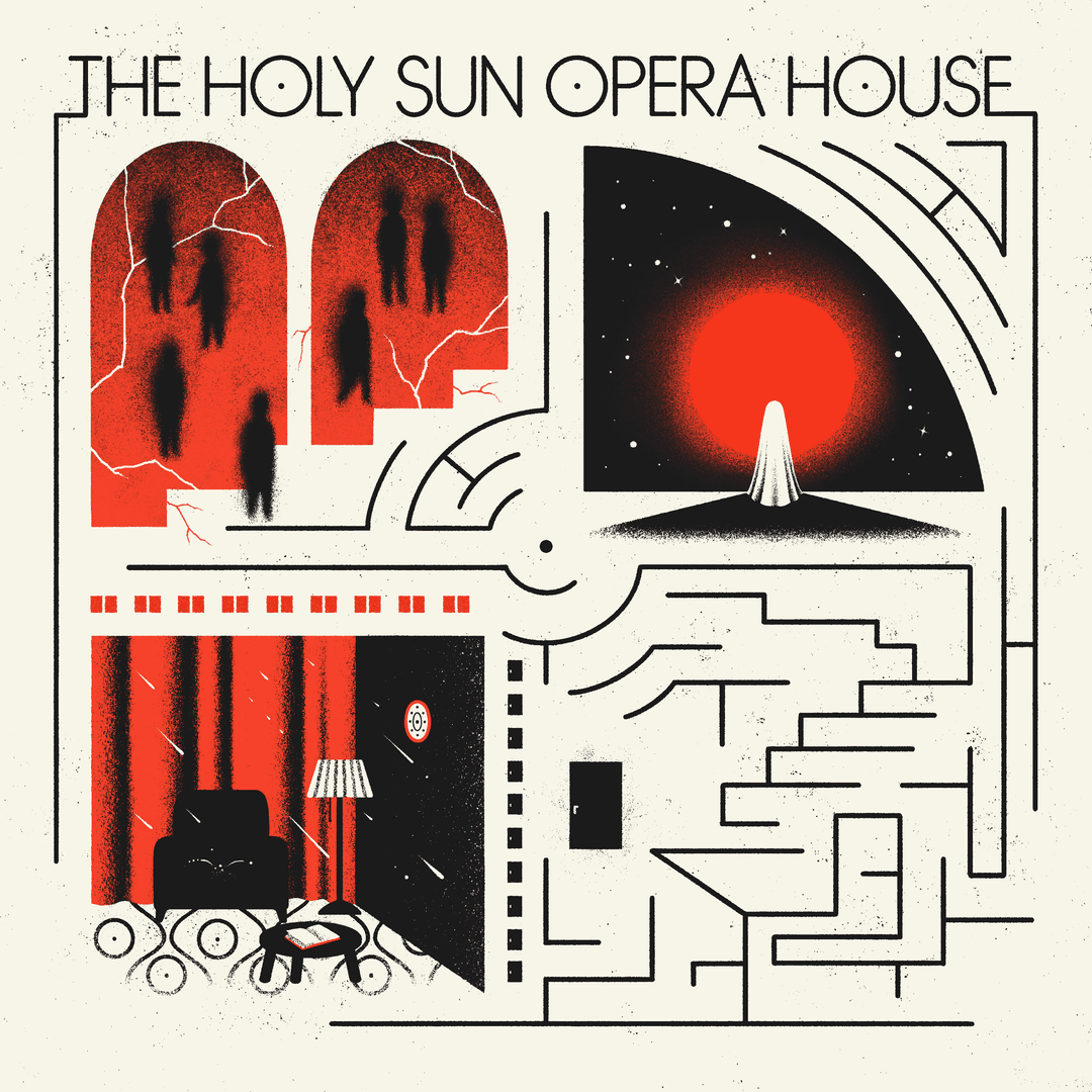 The Holy Sun Opera House - debut album cover